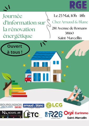 Journée d'information sur la rénovation énergétique. 