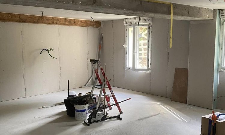 Pose d'isolation par l'intérieur à Saint Laurent en Royans